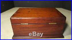 Antique Music Box 6 Tune Plays-For Parts Or Restoration Needs