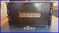 Antique Music Box Herophon