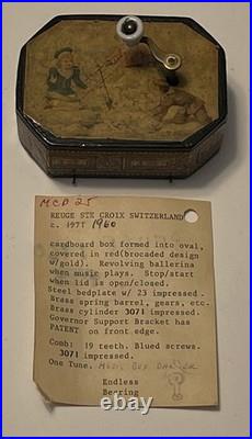 Antique Music Box Manivelles, Transit Boxes, & Album Collection