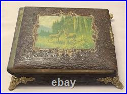 Antique Music Box Manivelles, Transit Boxes, & Album Collection