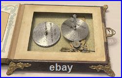 Antique Music Box Manivelles, Transit Boxes, & Album Collection