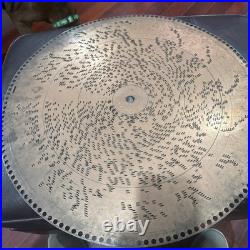 Antique Music Box Tin Disc