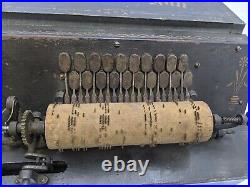 Antique Music Player The Gem Roller Organ Portable Tabletop Entertainment
