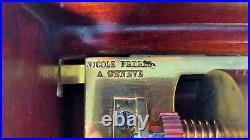 Antique NICOLE FRERES Cylinder FULLY RESTORED Music Box C. 1854 (Video Inc.)