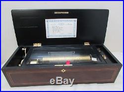 Antique Nicole Freres Swiss 11.5 Cylinder Music Box Lever Wind Clockwork