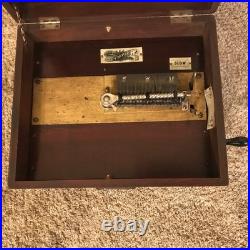Antique Olympia 8.75 Disc Music Box