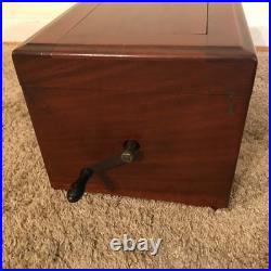 Antique Olympia 8.75 Disc Music Box