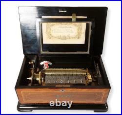 Antique PAILLARD Sublime Harmony FULLY RESTORED Music Box C. 1886 (Video Inc.)