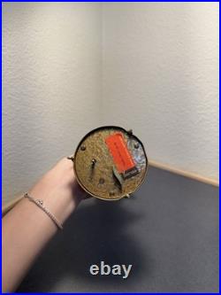 Antique Pepper Mill Music Box Included Reuge Made In Switzerland