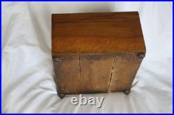 Antique Polyphon Mechanical Music Box Germany 1890s with 8 9.5 Discs Working