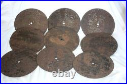 Antique Polyphon Mechanical Music Box Germany 1890s with 8 9.5 Discs Working