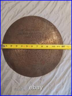 Antique Polyphon Symphonion Plate Music Box Disc 12