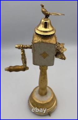 Antique Pre-1900 Pepper Mill Music Box by Reuge Switzerland, Doesn't Play
