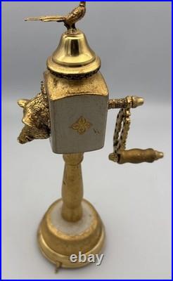 Antique Pre-1900 Pepper Mill Music Box by Reuge Switzerland, Doesn't Play