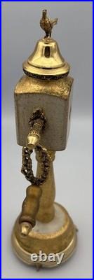 Antique Pre-1900 Pepper Mill Music Box by Reuge Switzerland, Doesn't Play