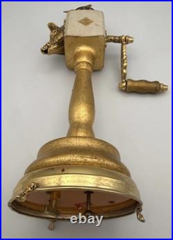 Antique Pre-1900 Pepper Mill Music Box by Reuge Switzerland, Doesn't Play