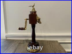 Antique Pre-1900 Pepper Mill Music Box by Reuge Switzerland, Fully Functional