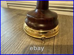 Antique Pre-1900 Pepper Mill Music Box by Reuge Switzerland, Fully Functional
