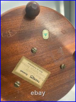 Antique RARE Thorens 10 Music Box Hand Carved Wooden Brahams Lullaby Sweet Lamb