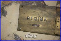 Antique REGINA 15.5 DISC MUSIC BOX MOTOR BED PLATE AND MORE