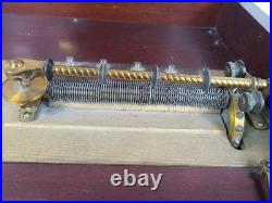 Antique REGINA 39173 Victorian Table Top Music Box Plays 15.5 Discs (TESTED)