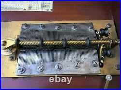 Antique REGINA Double Comb Music Box Sold by Sherman & Clay S/N 22993 With36 Discs