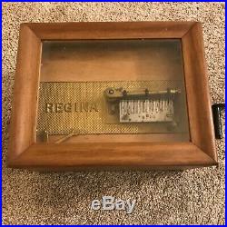 Antique Regina 8 Disc Music Box as-is