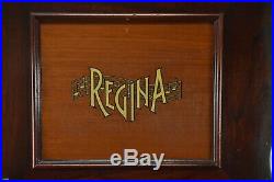 Antique Regina Double Comb 15 1/2 Music Box With 11 Disks