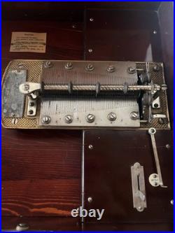 Antique Regina Double Comb Music Box +One 15 1/2 Disc Pre-1900