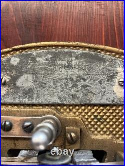 Antique Regina Double Comb Music Box +One 15 1/2 Disc Pre-1900