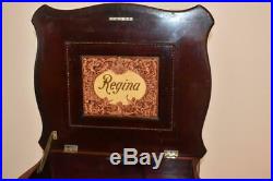 Antique Regina Double Comb15 1/2 Music Box