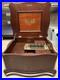 Antique-Regina-Mahogany-Serpentine-Double-Comb-Music-Box-Eight-15-1-2-discs-01-beei
