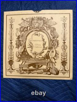 Antique Regina Mahogany Serpentine Double Comb Music Box +Eight 15 1/2 discs