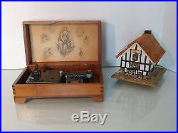 Antique Regina Music Box 1896 Thorens Switzerland AD30 READ