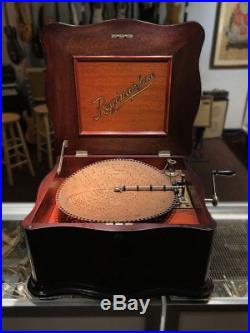 Antique Reginaphone, Musicbox, Disc Player