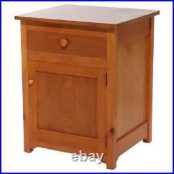 Antique Regional Mahogany Music Box Disk Cabinet with One Disk C1920