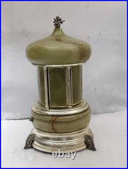 Antique Reuge Cigarette Case With Music Box Height 12.2inch