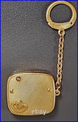 Antique Reuge Ste Croix Swiss Musical Wind-Up Music Box Key Chain Pendant