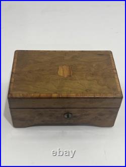 Antique SWISS Cylinder Music Box, 19th Century in working condition