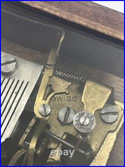 Antique SWISS Cylinder Music Box, 19th Century in working condition