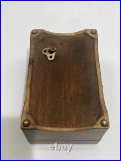 Antique SWISS Cylinder Music Box, 19th Century in working condition