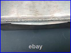Antique Silver Or Silverplate Music Box With Unknown Marks Antique Silver Or Silverplate Music Box With Unknown Marks