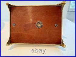 Antique Singing Bird Mechanical Music Box AUTOMATON Enamel Antique Singing Bird Mechanical Music Box AUTOMATON Enamel