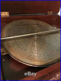 Antique Stella Console Disc Player With Many Discs