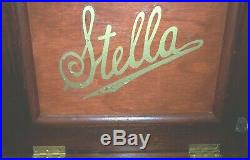 Antique Stella Music Box Works But Needs Tlc
