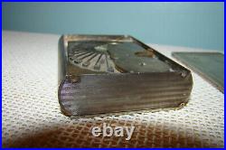 Antique Sur Plateau Musical Snuff Box Cylinder Music Box Old Early Disc