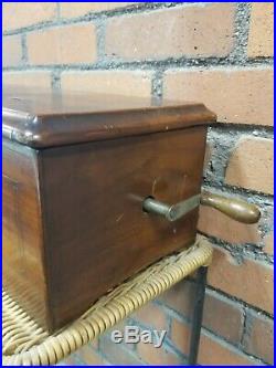 Antique Swiss 8 Aires Song Cylinder Music Box 1800's Old