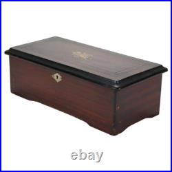 Antique Swiss 8-Tune Cylinder Music Box C1890 Antique Swiss 8-Tune Cylinder Music Box C1890