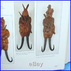 Antique Swiss BlackForest Carved Rabbit WHIP HOOK MUSIC BOX c1880 Schurch Patent