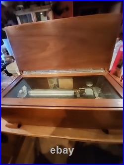 Antique Swiss Jacot Musical Box Patented Sep 22 1886 8 Songs